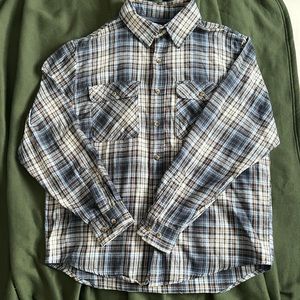 Men’s Rugged Wear Flannel Button-Down